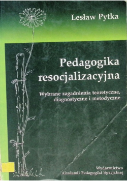 Pedagogika resocjalizacyjna