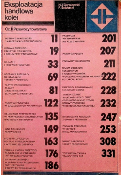 Eksploatacja handlowa kolei Część 2