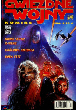 Gwiezdne wojny Nr  5 / 99 X Wing Królowa Amidala Boba Fett