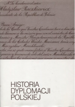 Historia dyplomacji polskiej Tom V