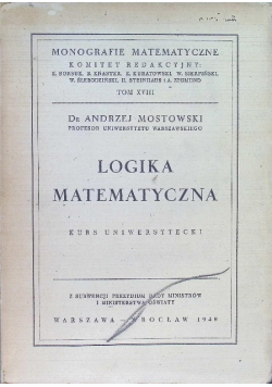 Logika matematyczna 1948 r.