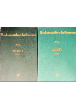Budownictwo betonowe XIV Mosty Część 1 i 2