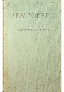 Tołstoj Opowiadania