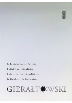 Indywidualności Polskie Polish Individualities Polnische Individualitaten Individualites Polonaises