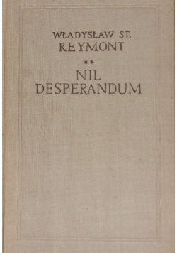 Nil Desperandum