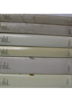 Dzieje Literatur Europejskich Tom 1 do 6