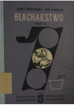 Blacharstwo. Część II