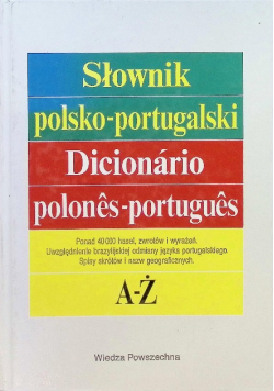 Słownik polsko portugalski A - Ż