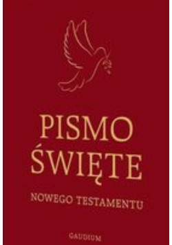 Pismo Święte Nowego Testamentu bordowe