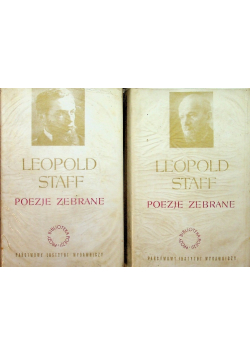 Staff Poezje zebrane Tom I i II