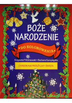 Boże Narodzenie do kolorowania