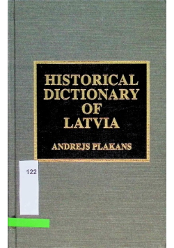 Historical dictionary of Latvia