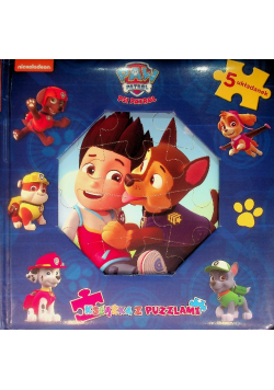Psi Patrol Książka z puzzlami