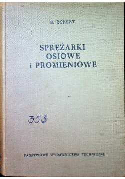 Sprężarki osiowe i promieniowe