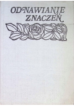 Odnawianie znaczeń