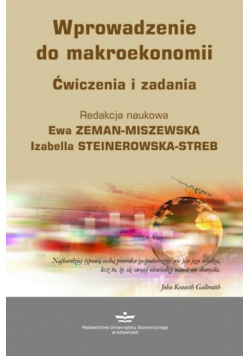 Wprowadzenie do makroekonomii ćwiczenia i zadania