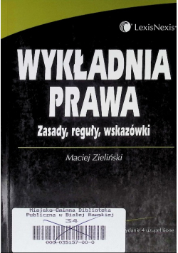 Wykładnia prawa