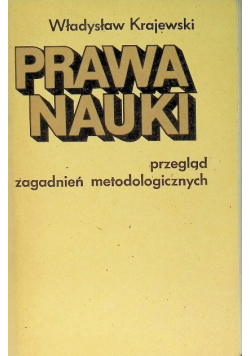 Prawa nauki przegląd zagadnień metodologicznych