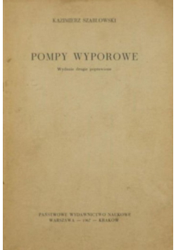 Pompy wyporowe