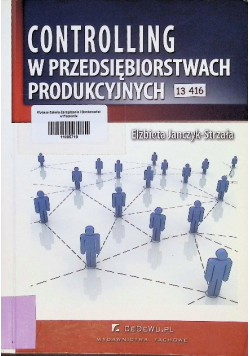 Controlling w przedsiębiorstwach produkcyjnych
