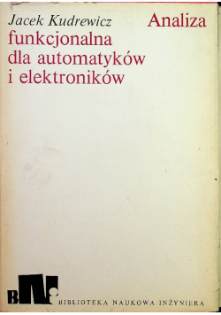 Analiza funkcjonalna dla automatyków i elektroników