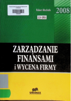 Zarządzanie finansami i wycena firmy