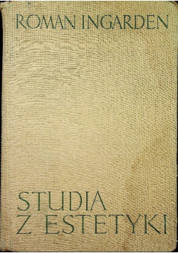 Studia z Estetyki Tom III