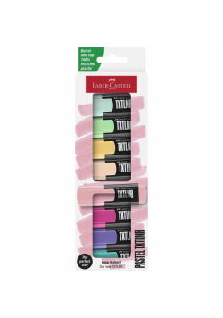 Zakreślacz mini TXTLNR pastel 8szt