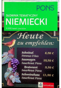 Słownik tematyczny niemiecki