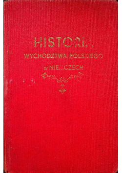 Historia wychodztwa Polskiego w Niemczech 1937r