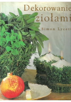 Dekorowanie ziołami