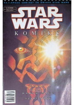 Star Wars Komiks Nr 4  Darth Maul Stare rany