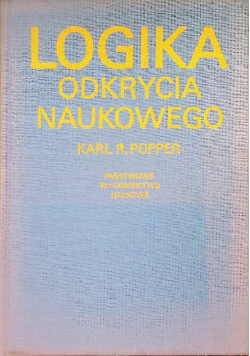 Logika Odkrycia Naukowego