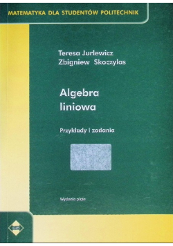 Algebra liniowa przykłady i zadania