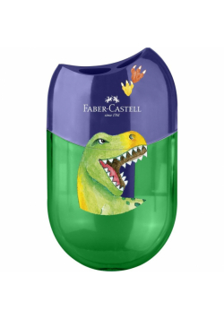 Temperówka podwójna owalna Dinozaur