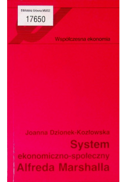 System ekonomiczno-społeczny Alfreda Marshalla