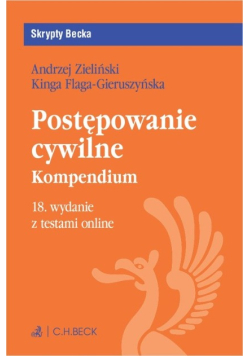 Postępowanie cywilne. Kompendium z testami online