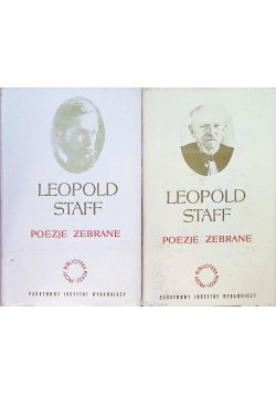 Staff Poezje zebrane Tom I i II