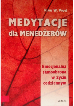 Medytacje dla menadżerów