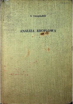 Analiza kroplowa