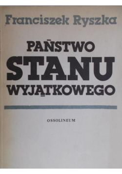 Państwo stanu wyjątkowego