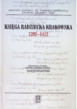 Księga radziecka krakowska 1392 - 1412