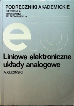 Układy elektroniczne analogowe liniowe