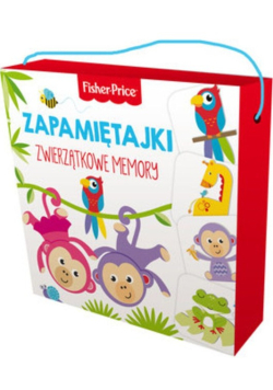 Fisher Price. Zapamiętajki. Zwięrzątkowe memory
