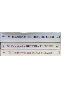 Historia filozofii Tom 1 do 3