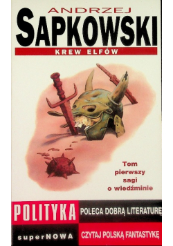 Saga o Wiedźminie Tom I Krew elfów