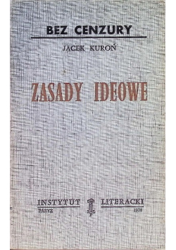 Zasady ideowe