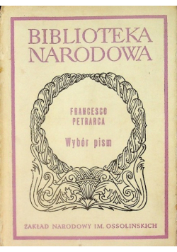 Petrarca Wybór pism