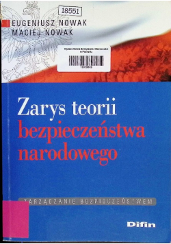 Zarys teorii bezpieczeństwa narodowego
