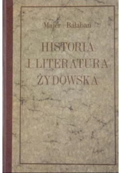 Historia i Literatura Żydowska Tom II